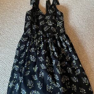 mac & jac Black Floral  garden 🪴 party Dress